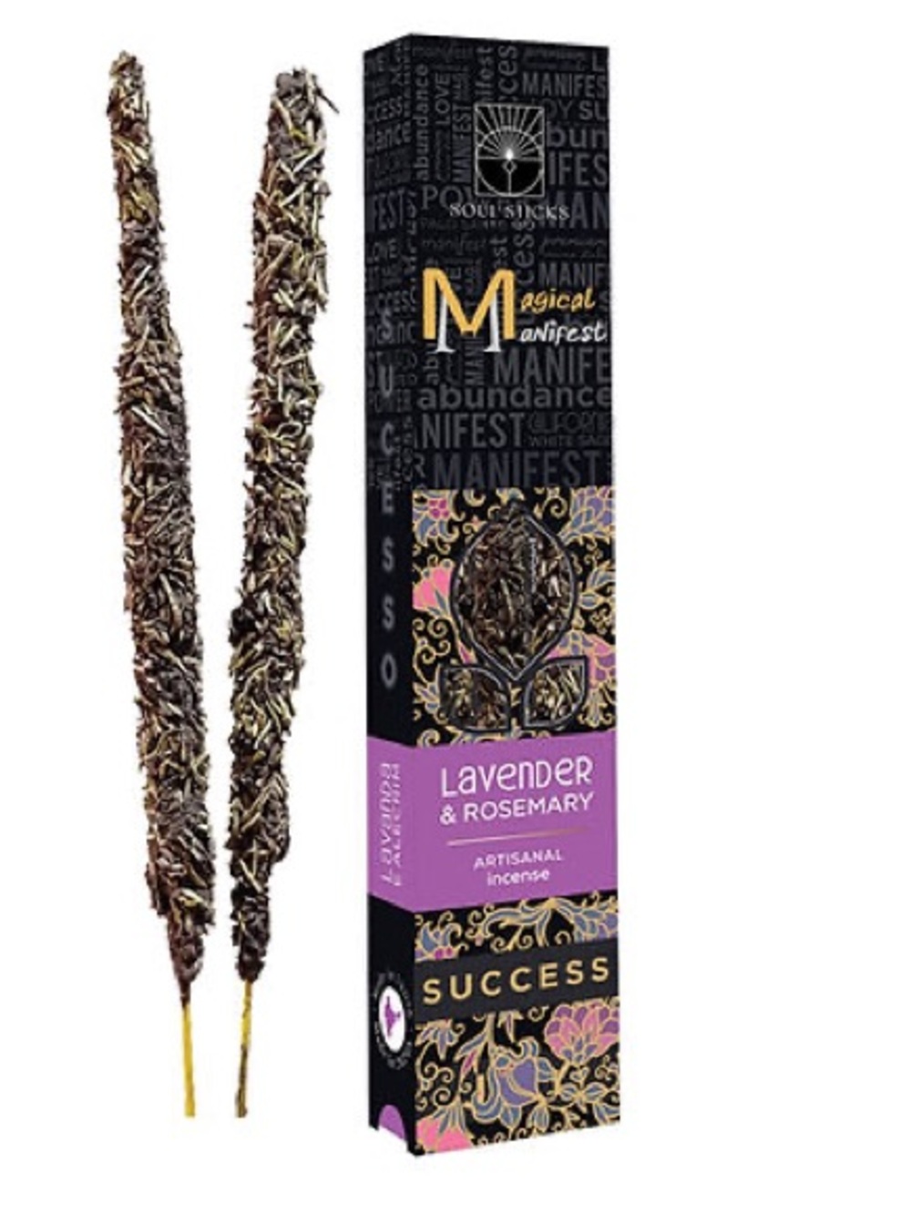 Lavender & Rosemary Incense Sticks - Lavender (Pack)
